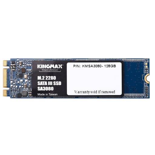 Ổ cứng SSD Kingmax SSD M.2 Sata III 128GB SA3080