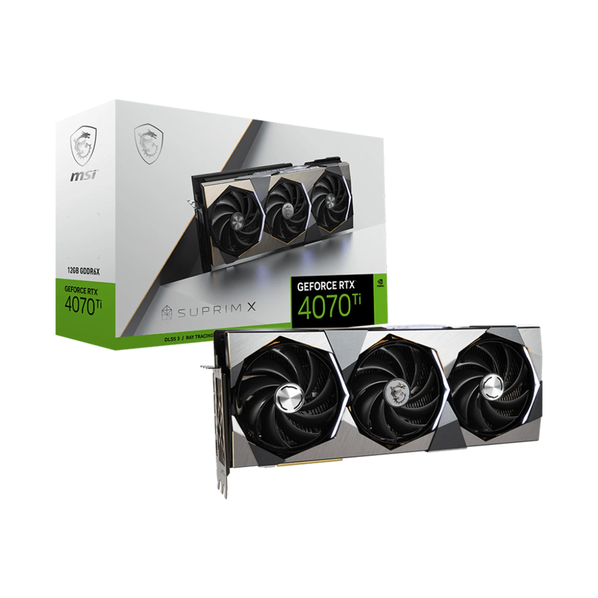 VGA MSI GeForce RTX 4070 Ti SUPRIM X 12G