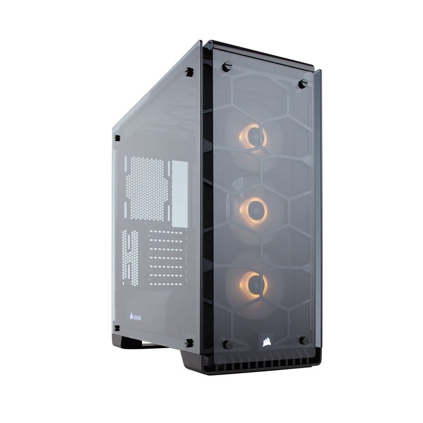Vỏ Case Corsair 570X (MidTower/Màu Xanh/Led RGB) - Ảnh 4