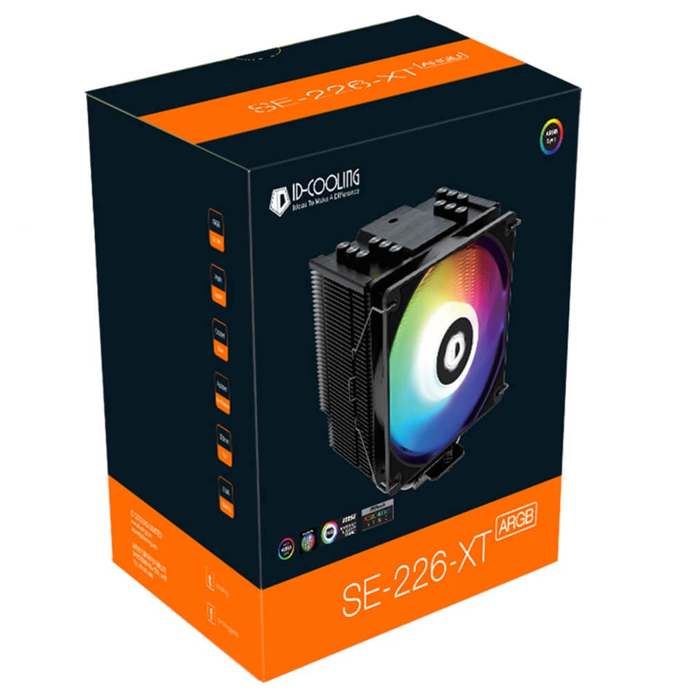 Tản nhiệt khí ID-Cooling CPU SE-226 - XT ARGB-BLACK