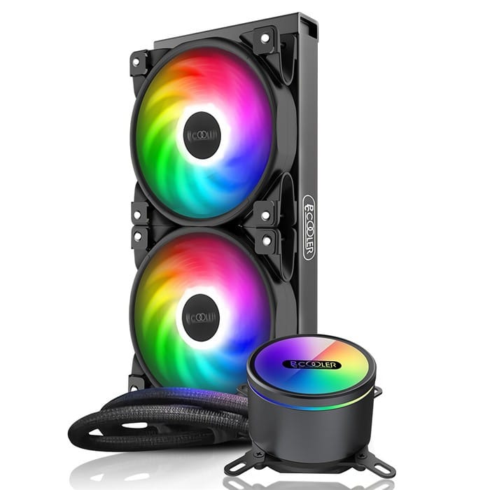 Tản Nhiệt CPU PCCooler GI-CX240 ARGB AIO Liquid Cooler