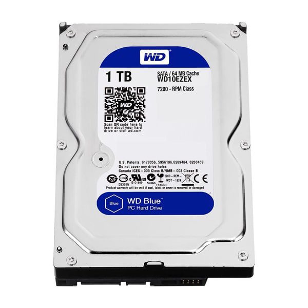 Ổ cứng WD Caviar Blue 1TB 64MB Cache (WD10EZEX)