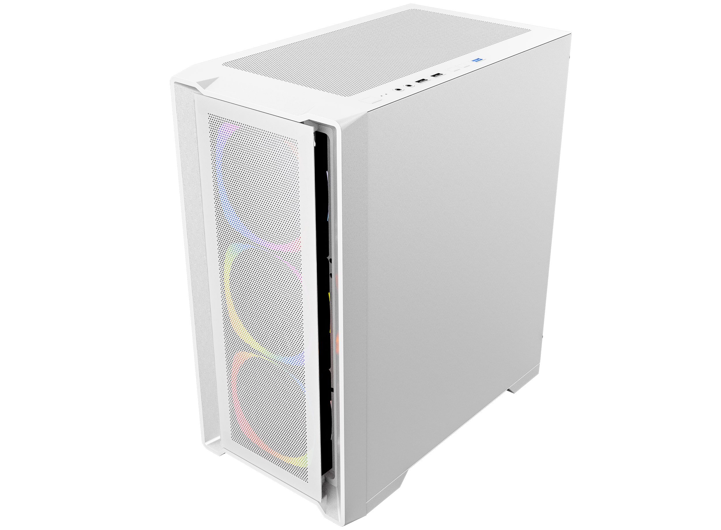 Vỏ case KENOO ESPORT M500 - 3F - MàuTrắng MATX (3 Fan RGB) - Ảnh 5