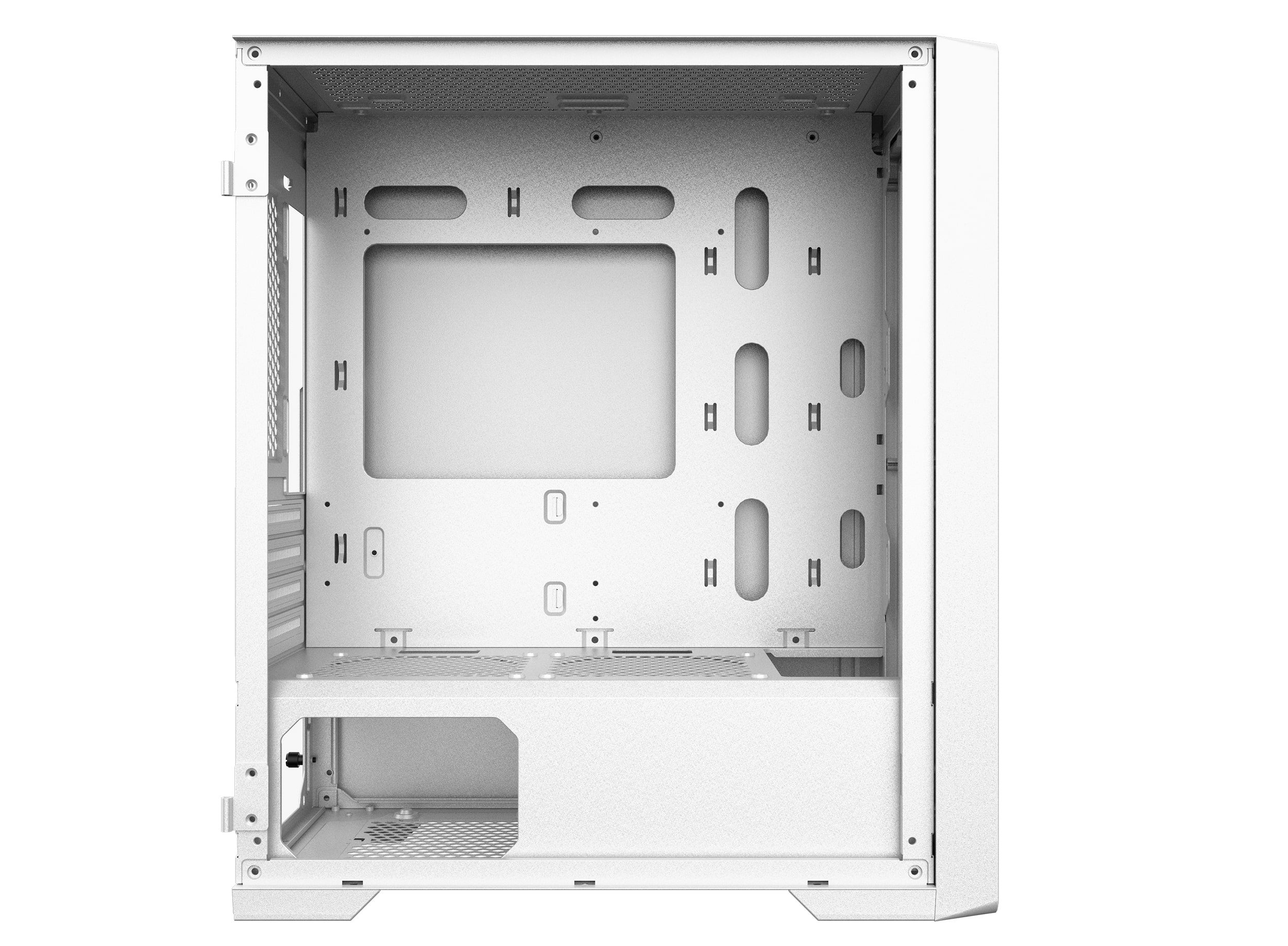 Vỏ case KENOO ESPORT M500 - 3F - MàuTrắng MATX (3 Fan RGB) - Ảnh 4