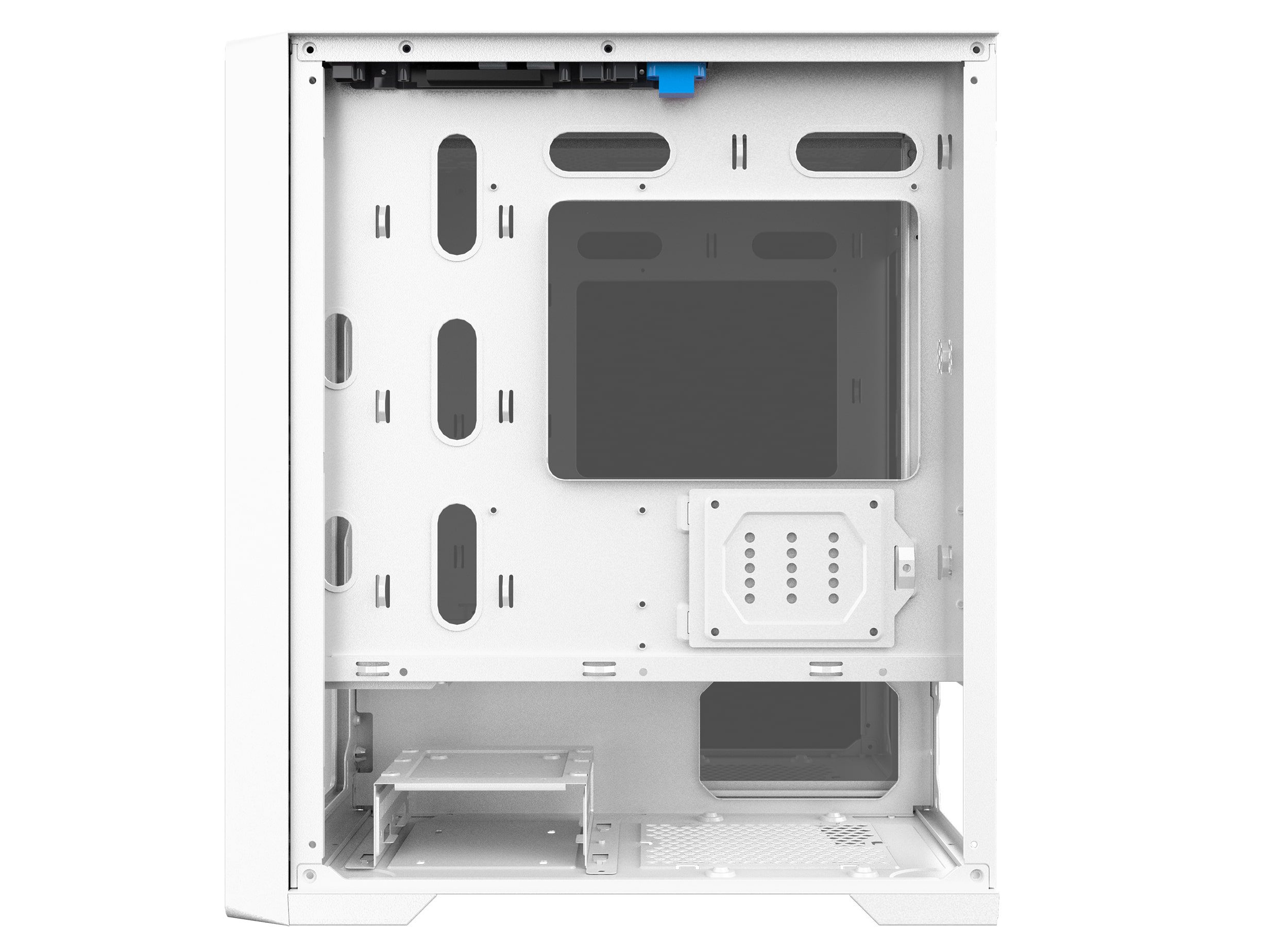 Vỏ case KENOO ESPORT M500 - 3F - MàuTrắng MATX (3 Fan RGB) - Ảnh 3