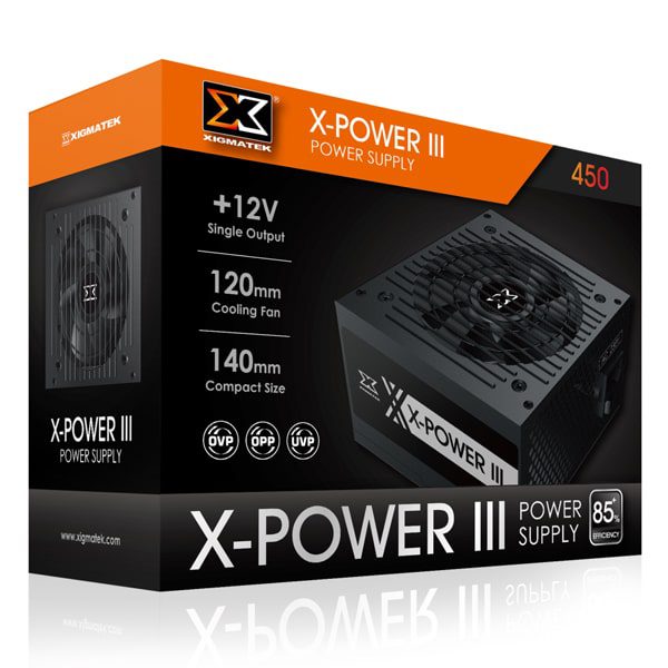 Nguồn máy tính Xigmatek X-POWER III 450 - 400W EN45969