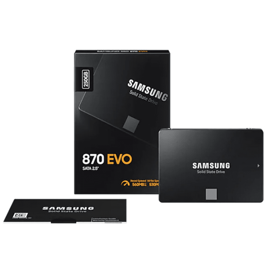 Ổ cứng SSD Samsung 870 EVO 250GB 2.5" SATA 3 (MZ-77E250BW)